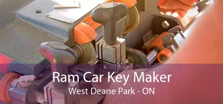 Ram Car Key Maker West Deane Park - ON