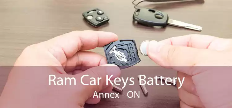 Ram Car Keys Battery Annex - ON