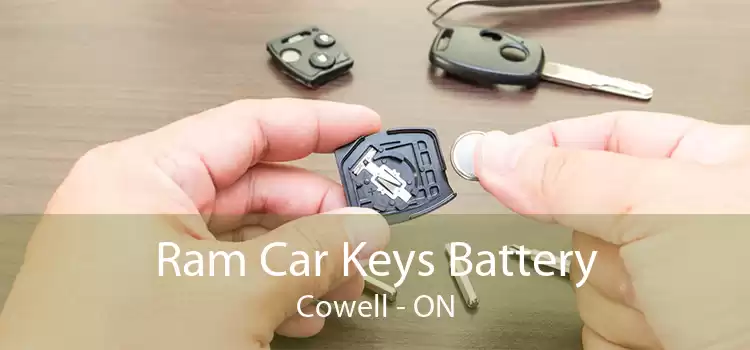 Ram Car Keys Battery Cowell - ON