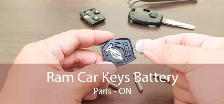 Ram Car Keys Battery Paris - ON