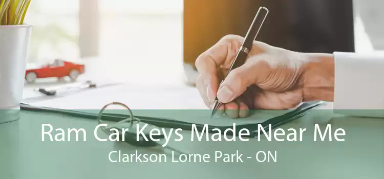 Ram Car Keys Made Near Me Clarkson Lorne Park - ON