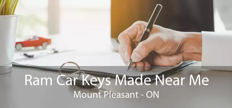 Ram Car Keys Made Near Me Mount Pleasant - ON