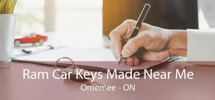 Ram Car Keys Made Near Me Omemee - ON