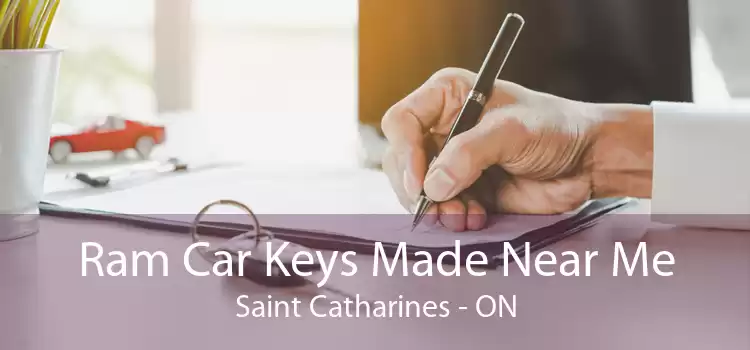 Ram Car Keys Made Near Me Saint Catharines - ON