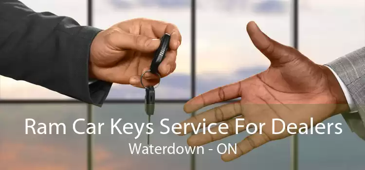 Ram Car Keys Service For Dealers Waterdown - ON
