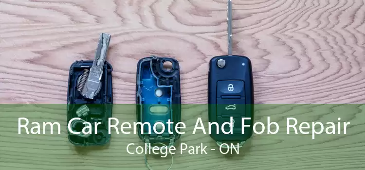 Ram Car Remote And Fob Repair College Park - ON