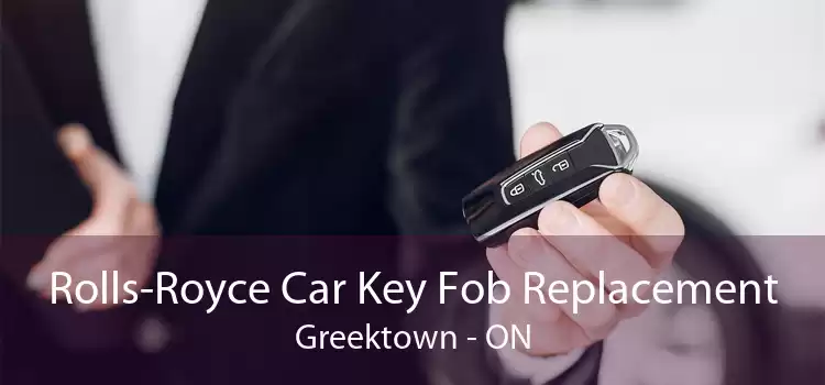 Rolls-Royce Car Key Fob Replacement Greektown - ON