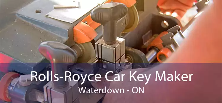Rolls-Royce Car Key Maker Waterdown - ON