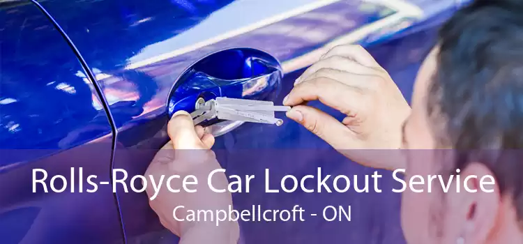 Rolls-Royce Car Lockout Service Campbellcroft - ON
