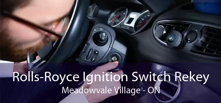 Rolls-Royce Ignition Switch Rekey Meadowvale Village - ON