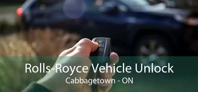 Rolls-Royce Vehicle Unlock Cabbagetown - ON