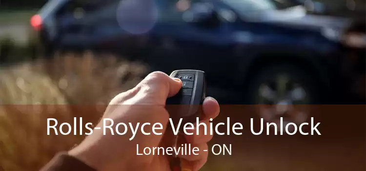 Rolls-Royce Vehicle Unlock Lorneville - ON