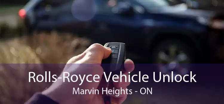 Rolls-Royce Vehicle Unlock Marvin Heights - ON