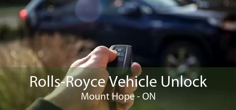 Rolls-Royce Vehicle Unlock Mount Hope - ON