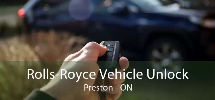 Rolls-Royce Vehicle Unlock Preston - ON