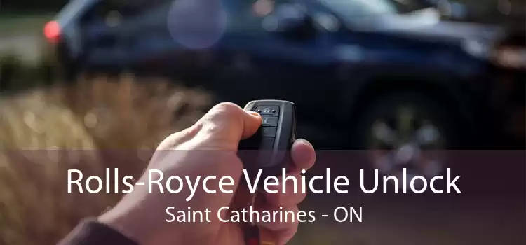 Rolls-Royce Vehicle Unlock Saint Catharines - ON