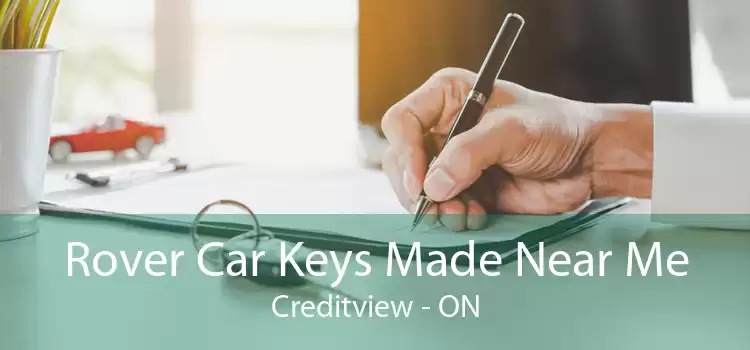 Rover Car Keys Made Near Me Creditview - ON