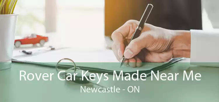 Rover Car Keys Made Near Me Newcastle - ON