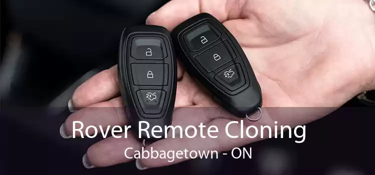 Rover Remote Cloning Cabbagetown - ON