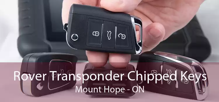 Rover Transponder Chipped Keys Mount Hope - ON