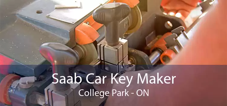 Saab Car Key Maker College Park - ON