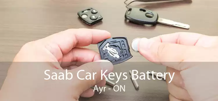 Saab Car Keys Battery Ayr - ON