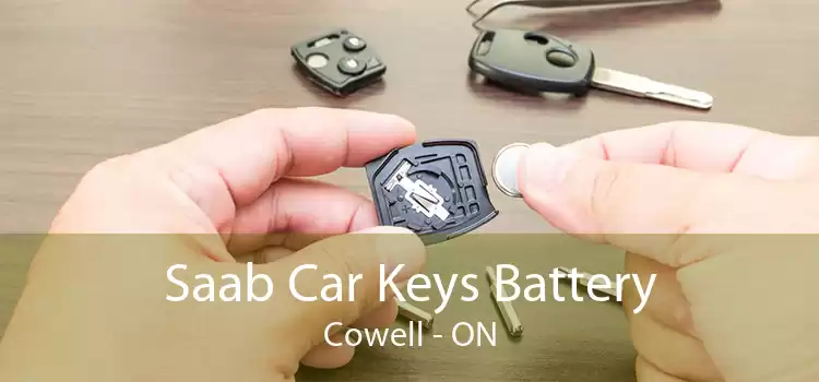 Saab Car Keys Battery Cowell - ON