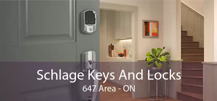 Schlage Keys And Locks 647 Area - ON