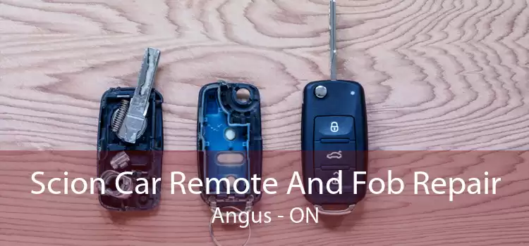 Scion Car Remote And Fob Repair Angus - ON