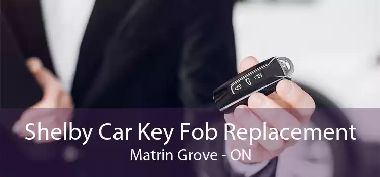 Shelby Car Key Fob Replacement Matrin Grove - ON