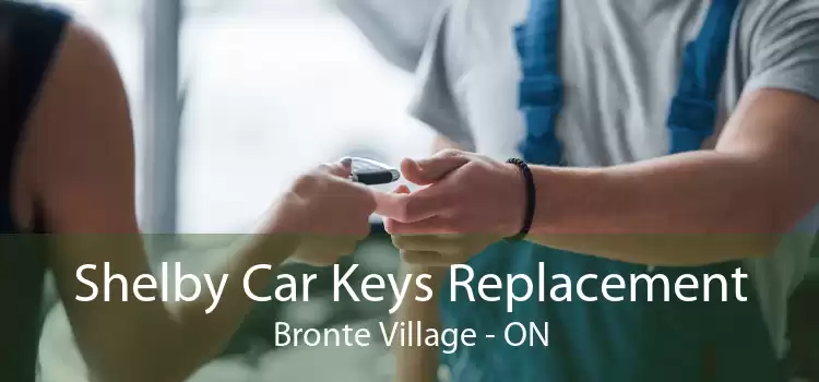 Shelby Car Keys Replacement Bronte Village - ON