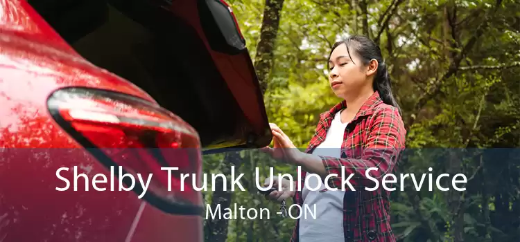 Shelby Trunk Unlock Service Malton - ON