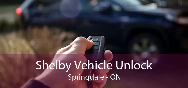 Shelby Vehicle Unlock Springdale - ON