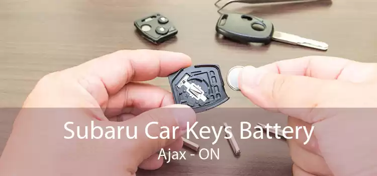Subaru Car Keys Battery Ajax - ON