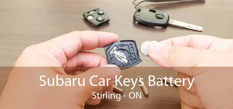 Subaru Car Keys Battery Stirling - ON