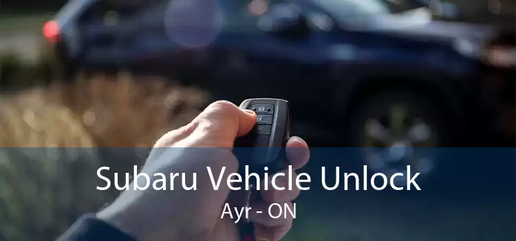 Subaru Vehicle Unlock Ayr - ON