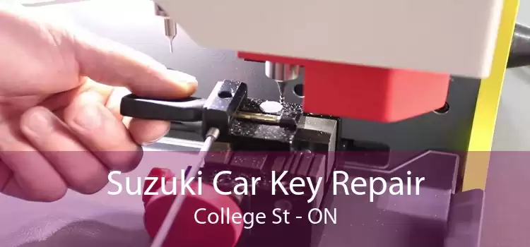 Suzuki Car Key Repair College St - ON