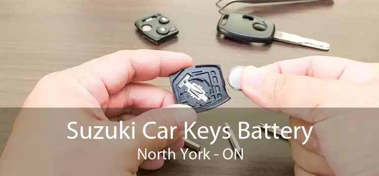 Suzuki Car Keys Battery North York - ON