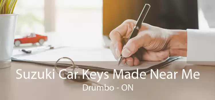 Suzuki Car Keys Made Near Me Drumbo - ON