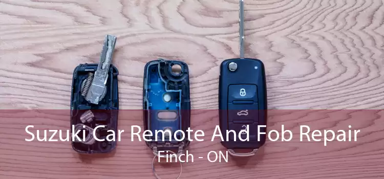 Suzuki Car Remote And Fob Repair Finch - ON