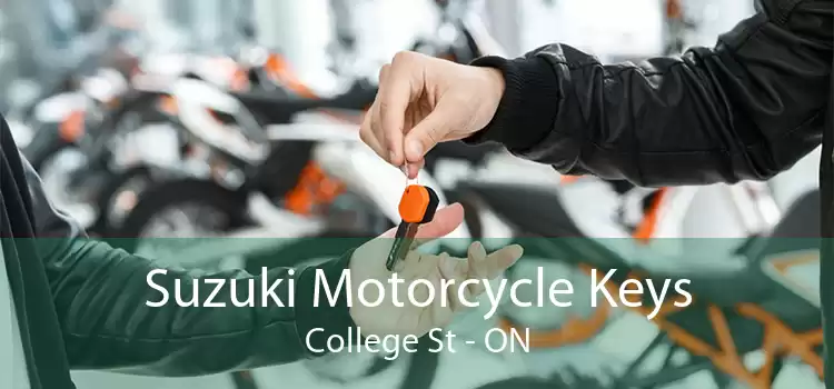 Suzuki Motorcycle Keys College St - ON