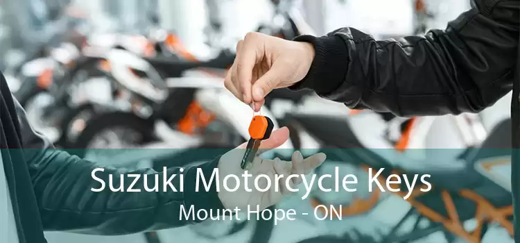 Suzuki Motorcycle Keys Mount Hope - ON
