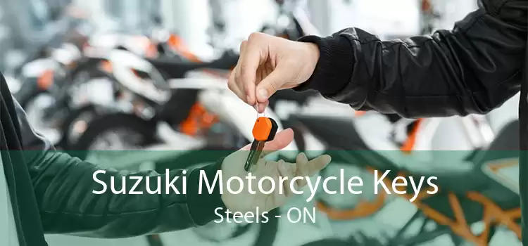 Suzuki Motorcycle Keys Steels - ON