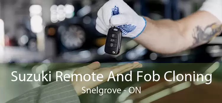 Suzuki Remote And Fob Cloning Snelgrove - ON