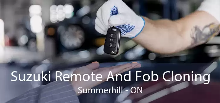 Suzuki Remote And Fob Cloning Summerhill - ON