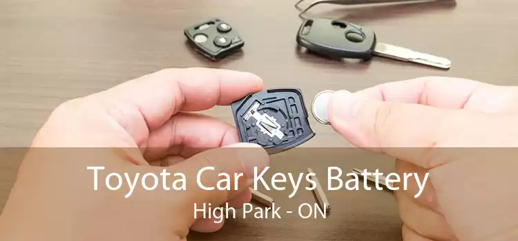 Toyota Car Keys Battery High Park - ON