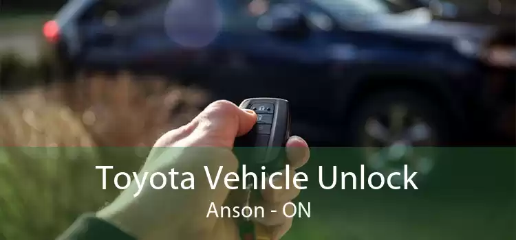 Toyota Vehicle Unlock Anson - ON