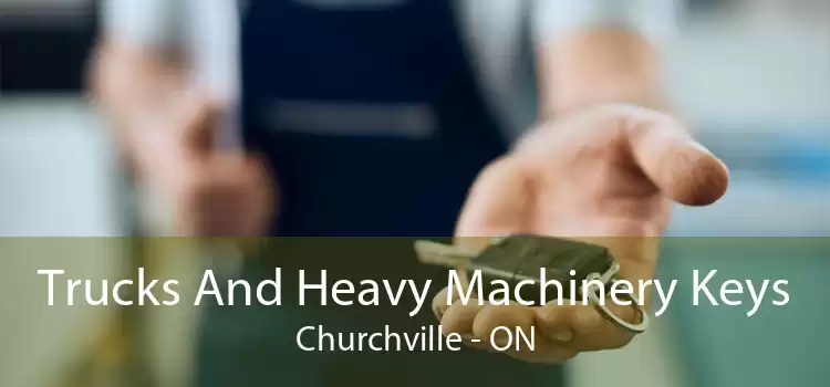 Trucks And Heavy Machinery Keys Churchville - ON