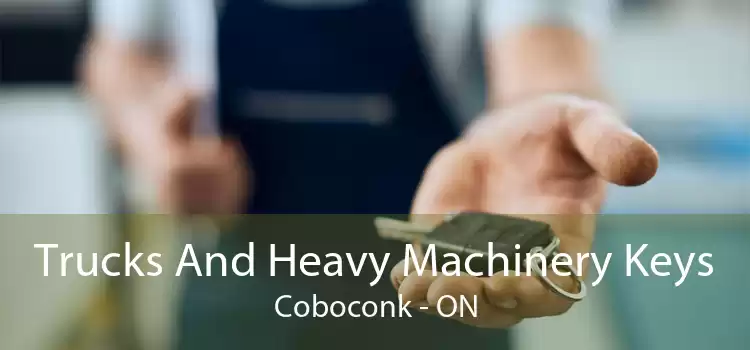 Trucks And Heavy Machinery Keys Coboconk - ON