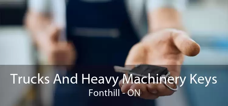 Trucks And Heavy Machinery Keys Fonthill - ON